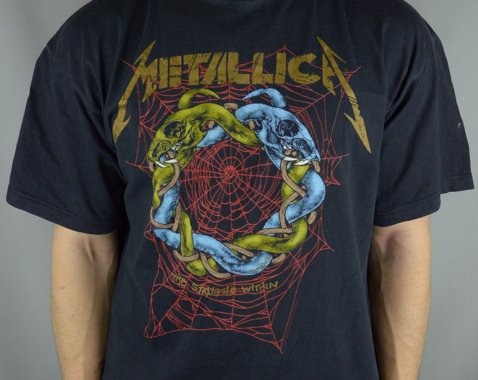 Vintage Metallica Your Ruin Pushead 1995 T Shirt