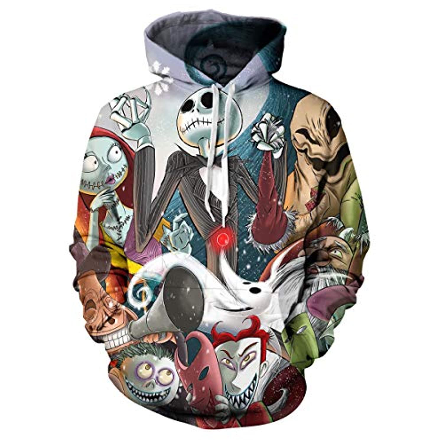 The Nightmare Before Christmas 3D Printed Sports Hoodie