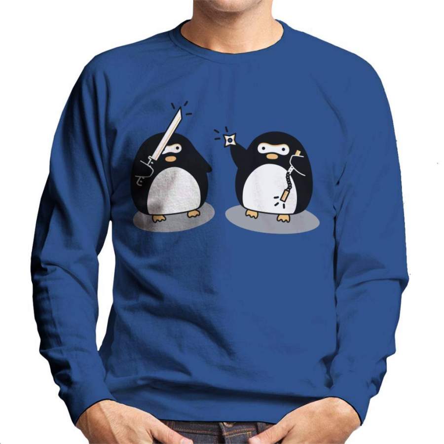 Ninja Penguins Men’s Sweatshirt