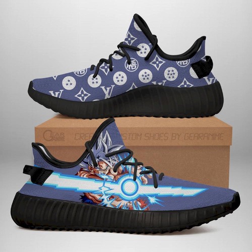 Best Goku Ultra Instinct Yeezy Shoes Fashion Dragon Ball Z Shoes Fan M