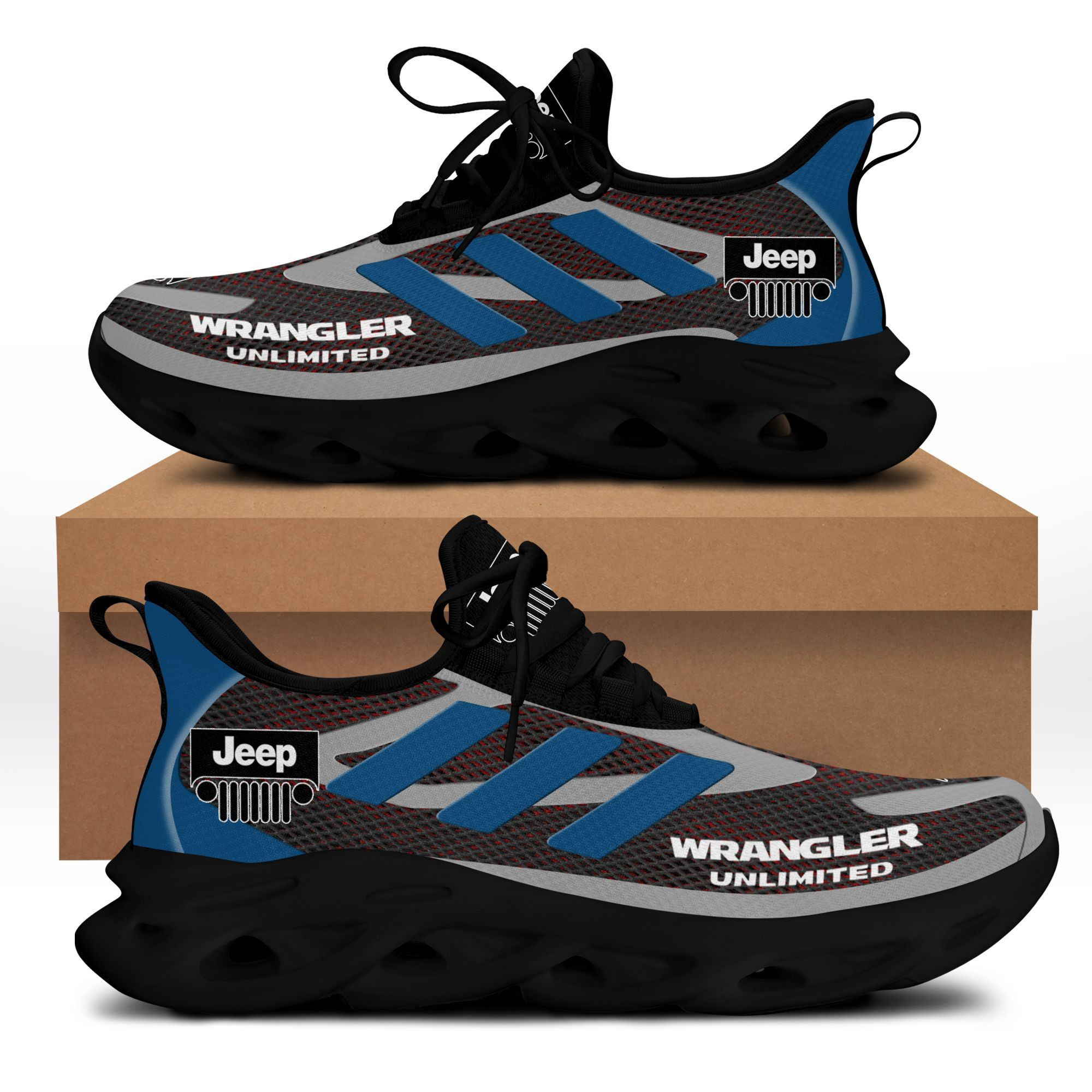 Jeep Wrangler Bs Running Shoes Ver 10 (Blue)