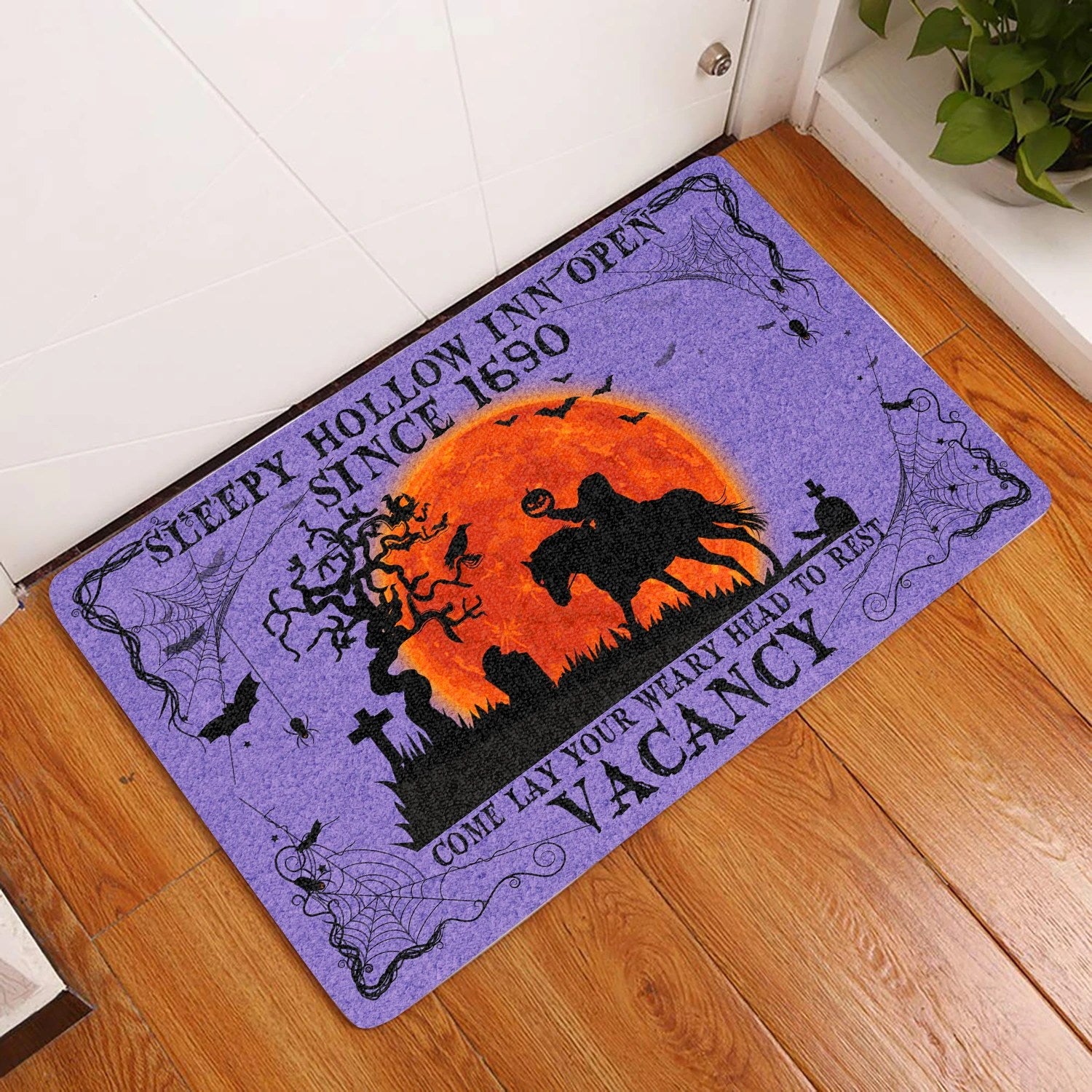 Sleepy Hollow Inn Open Since 1690 All Over Printing Doormat