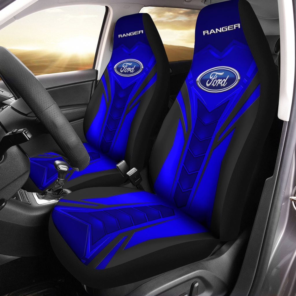 Ford Ranger DVT Car Seat Cover (Set of 2) Ver 3 (Blue)