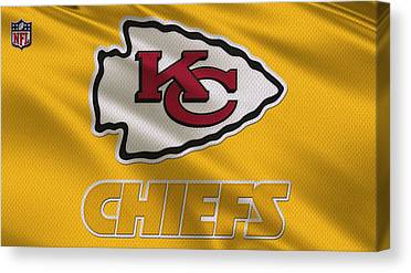 3 Kansas City Chiefs Uniform Joe Hamilton Canvas Print