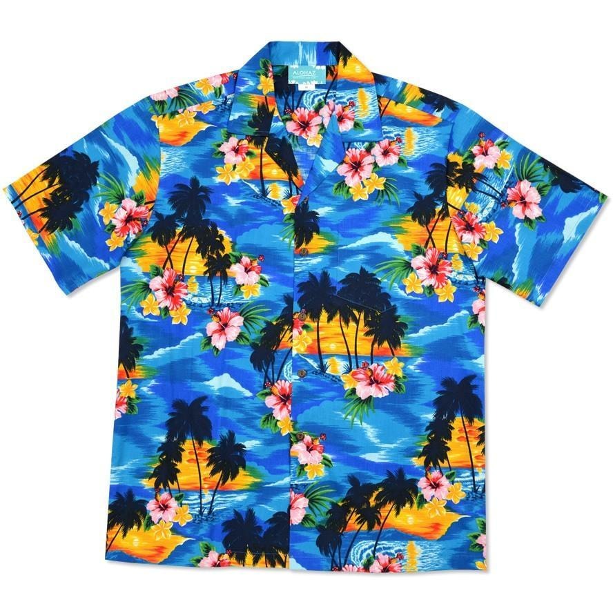 Skyburst Hawaii Cotton Shirt Ha109316