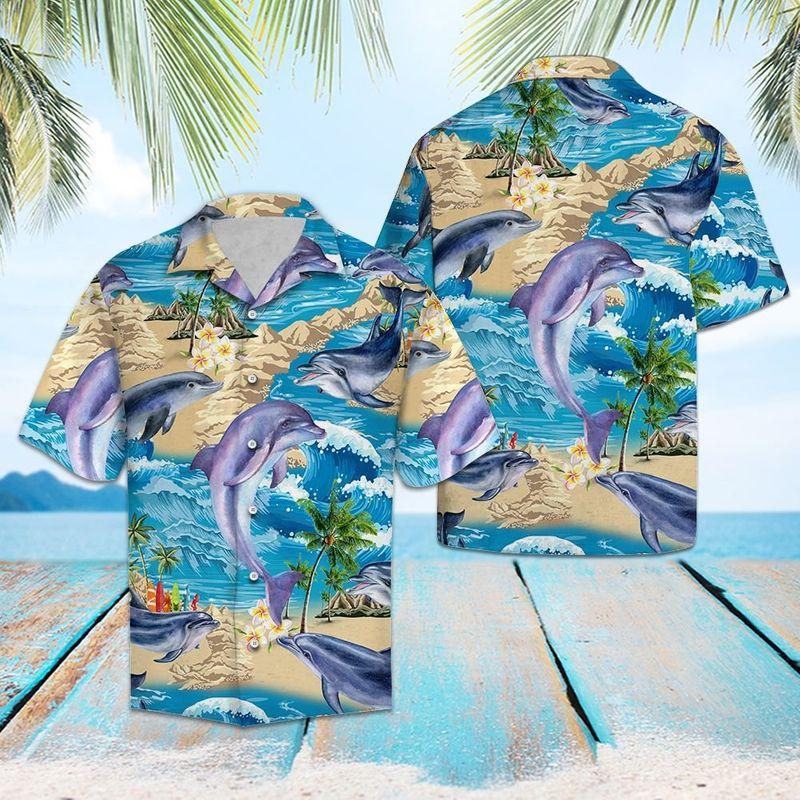 Dolphin Hawaii Shirt For Men Women Adult Ha15882