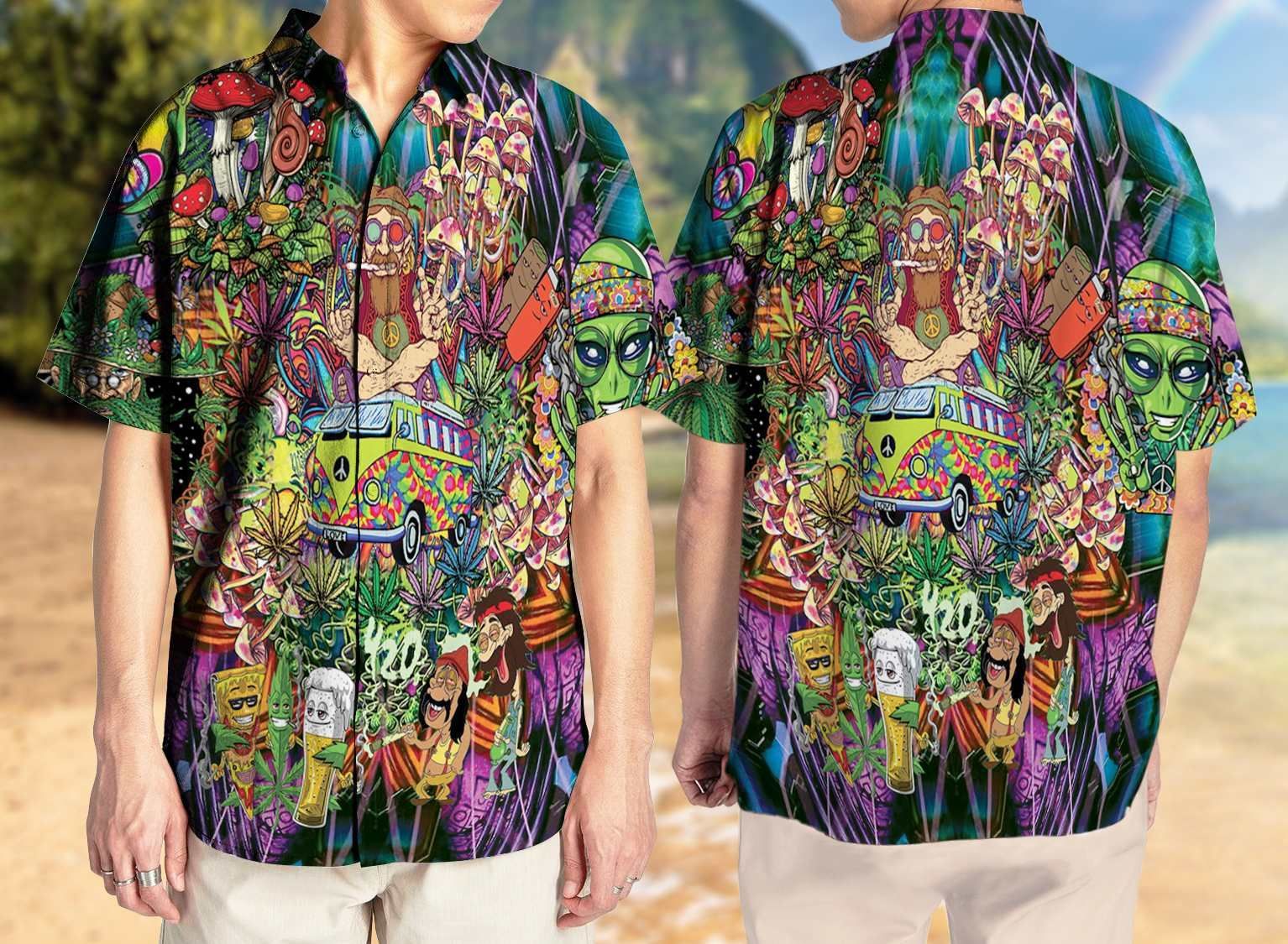 Amazing Hippie Hawaii Shirt Ha9896