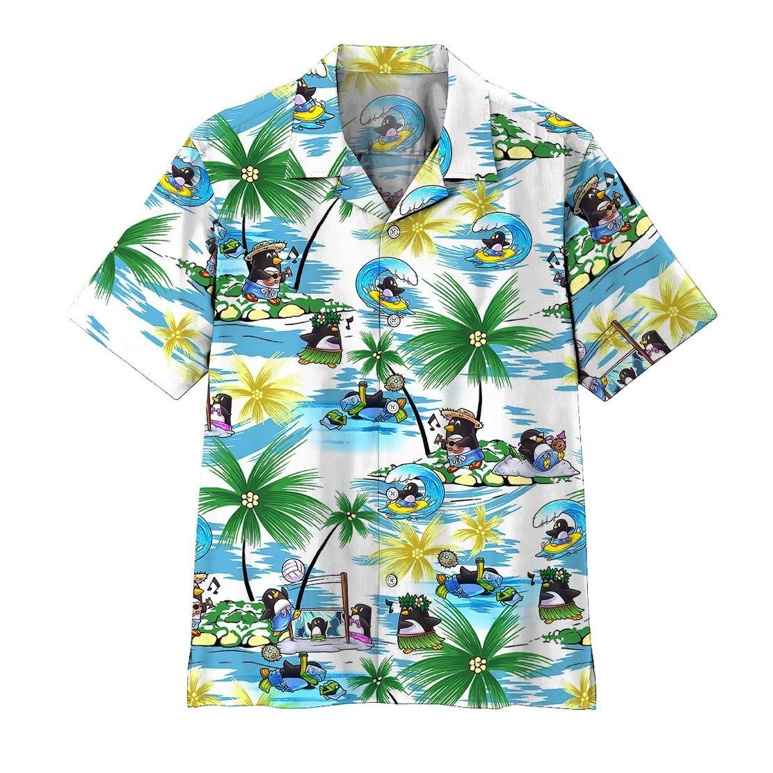 Penguin Hawaiian Shirt | For Men & Women | Hw1612