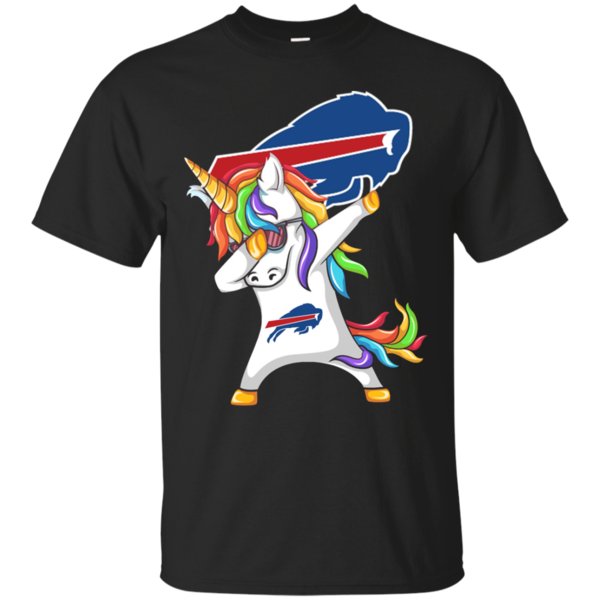 Top selling Unicorn Dabbing Buffalo Bills Cotton T Shirt