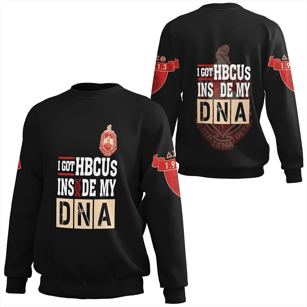 Greek Life Sweatshirt – Delta Sigma Theta Hbcu Dna Sweatshirt