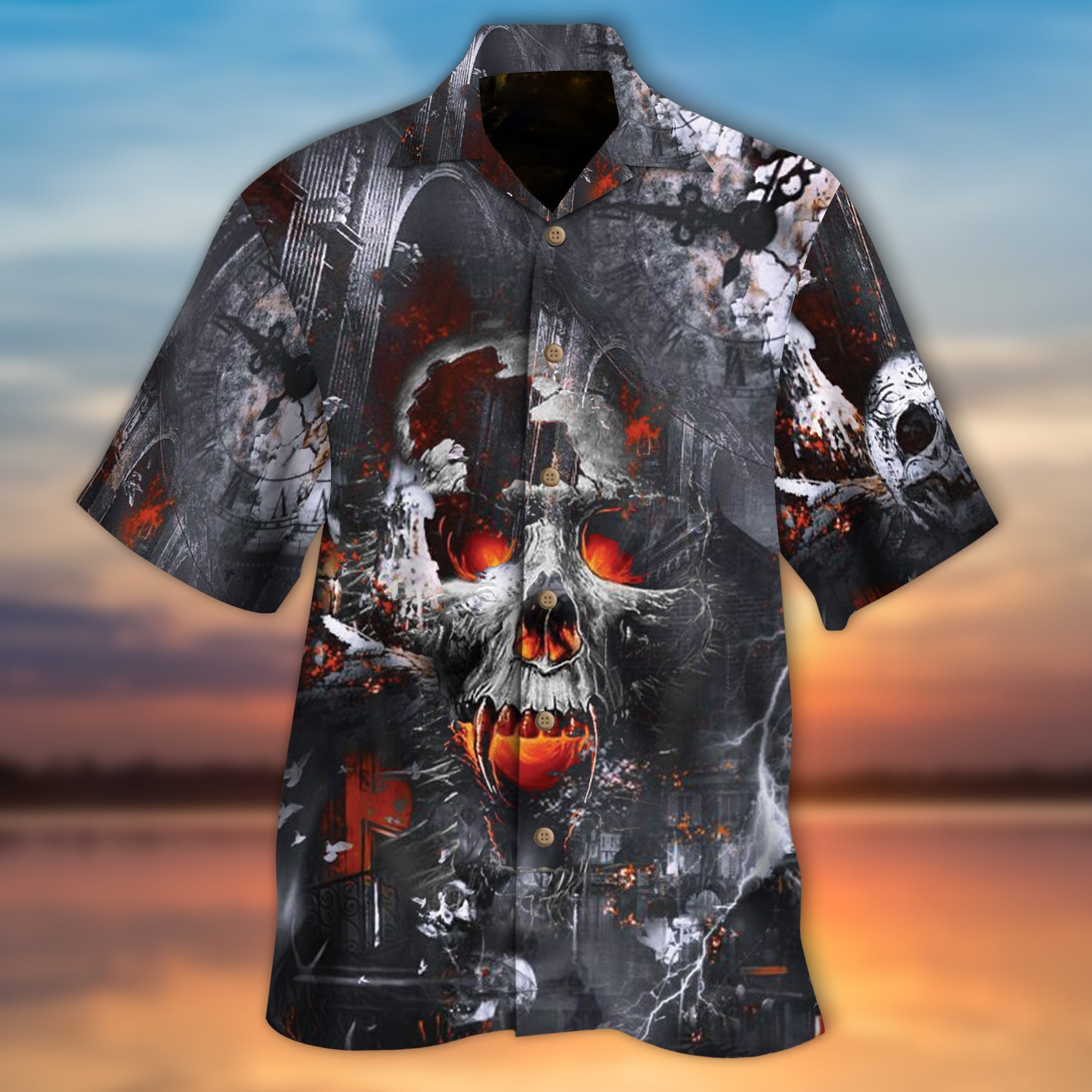 Savage Skull In The House Hawaii Lover Hawaii Shirt For Men Women Ha59782