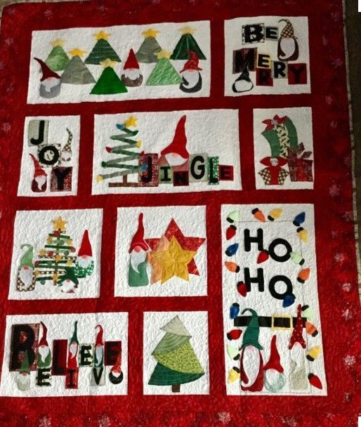 Christmas Quilt Cuaie