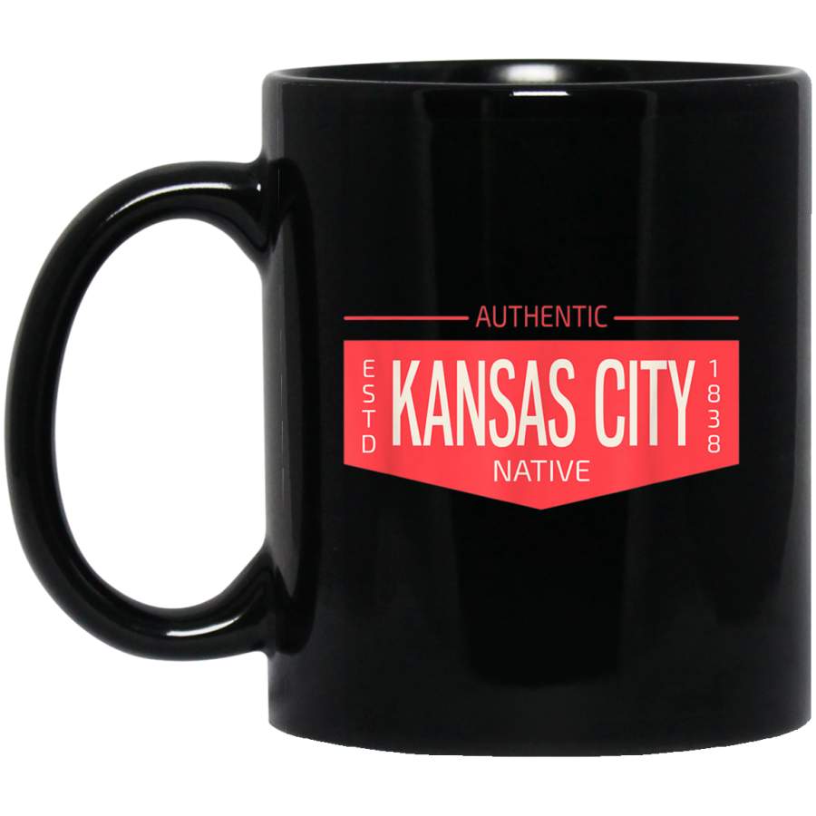 Kansas City Football Fan Native Mug