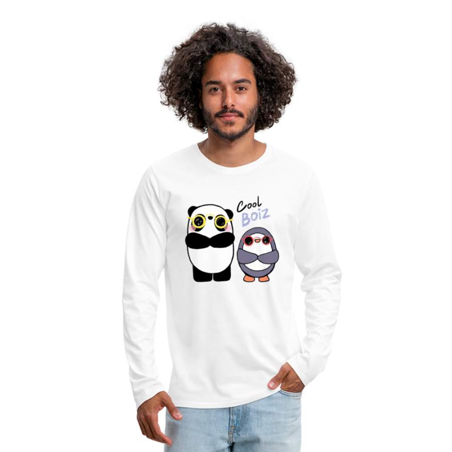 Mochi penguin cool boiz Men’S  Long Sleeve T-Shirt