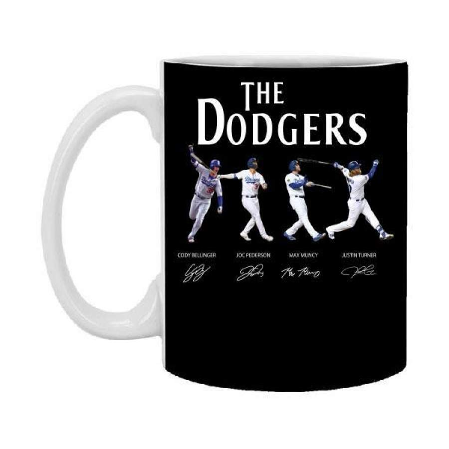 The Dodgers Abbey Road Signatures Los Angeles Dodgers 11 oz Mug