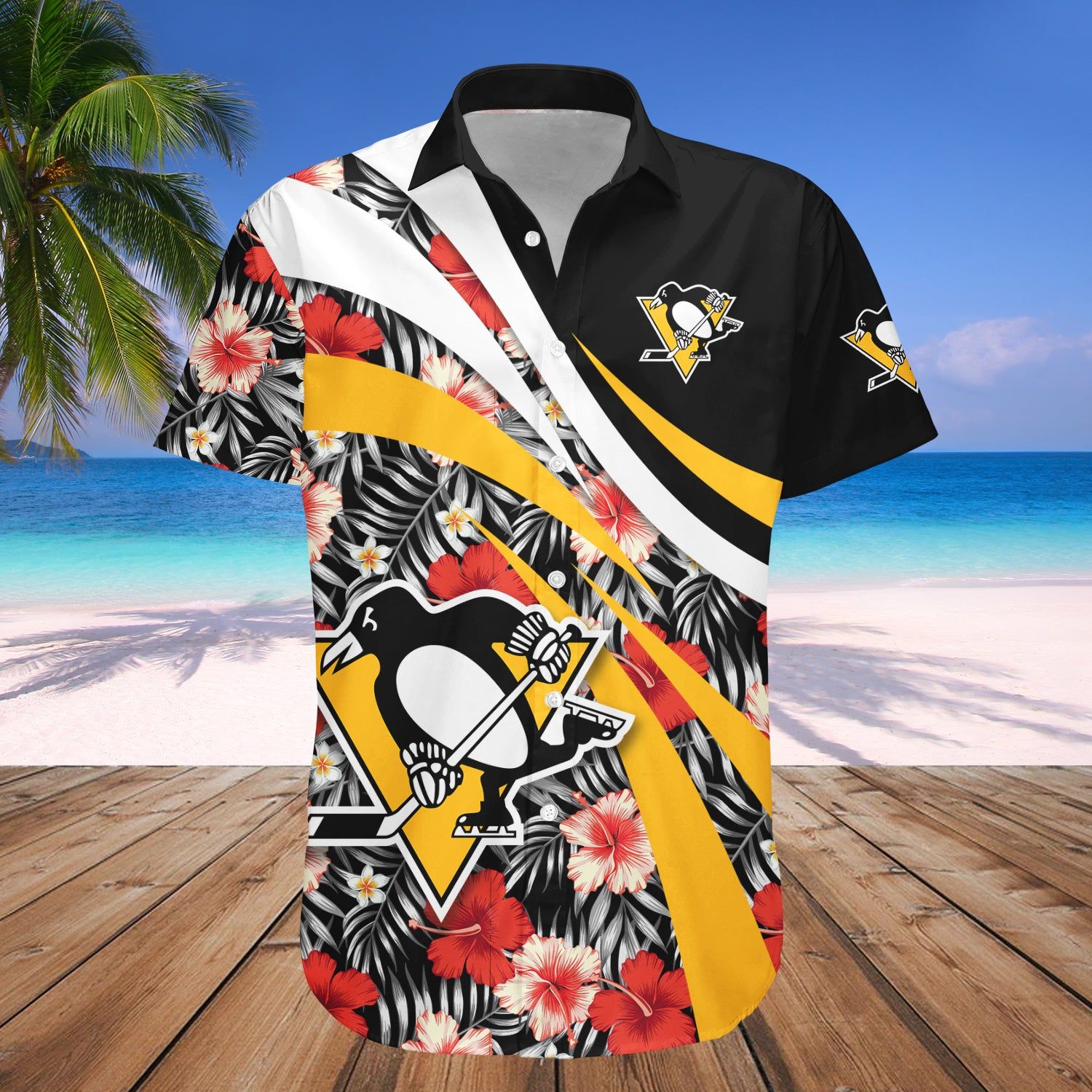 Pittsburgh Penguins Hawaii Shirt Hibiscus Sport Style – Nhl