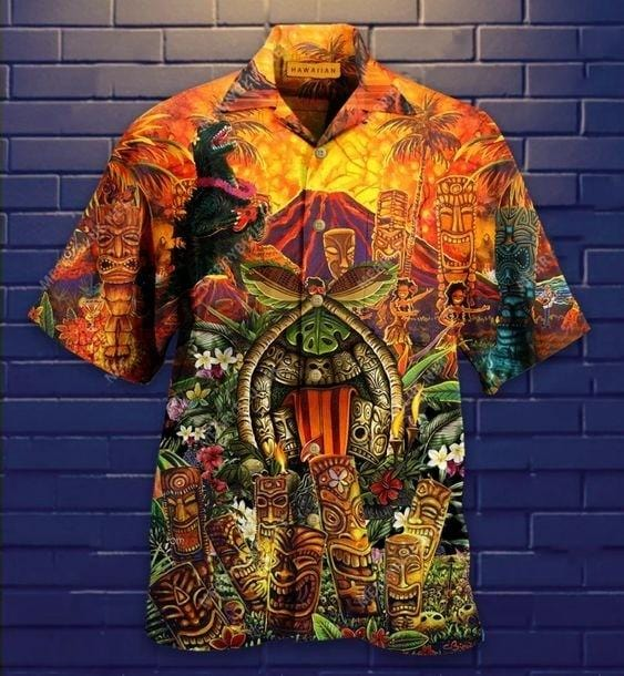 Wakaka Aloha Tiki Funny Hawaiian Shirt Pre12039