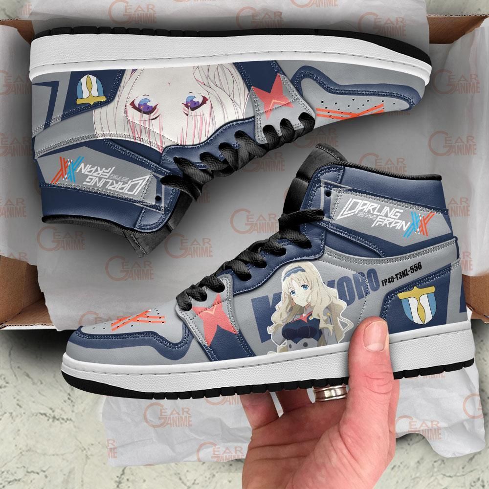Kokoro Darling In The Franxx Code 556 Anime Air Jordan Shoes Sport Sneakers