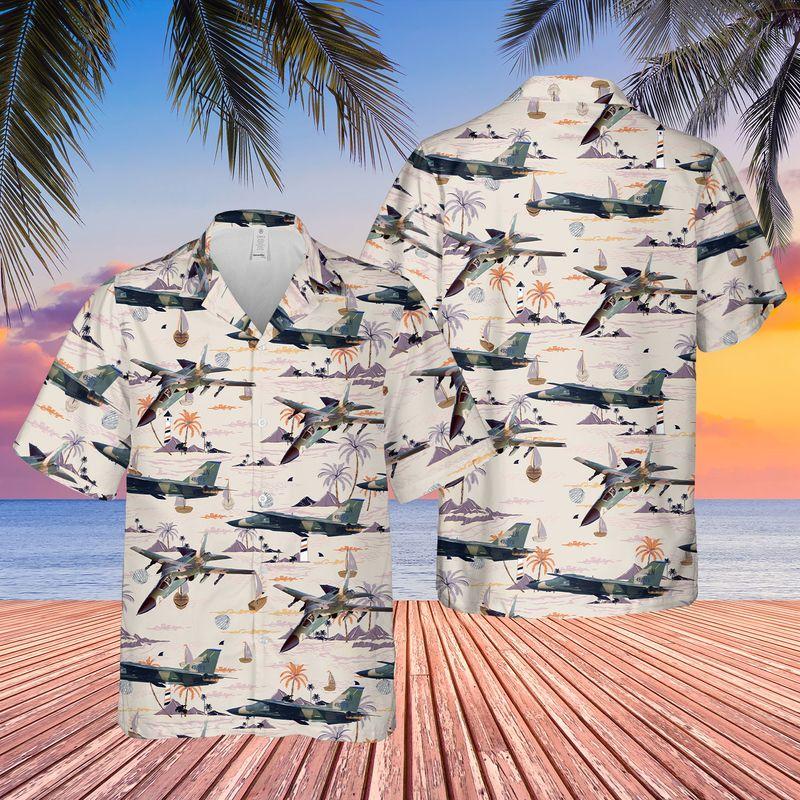 United States Army Air Force Veteran General Dynamics Hawaiian Shirt | For Men & Women | Adult | Hw7807