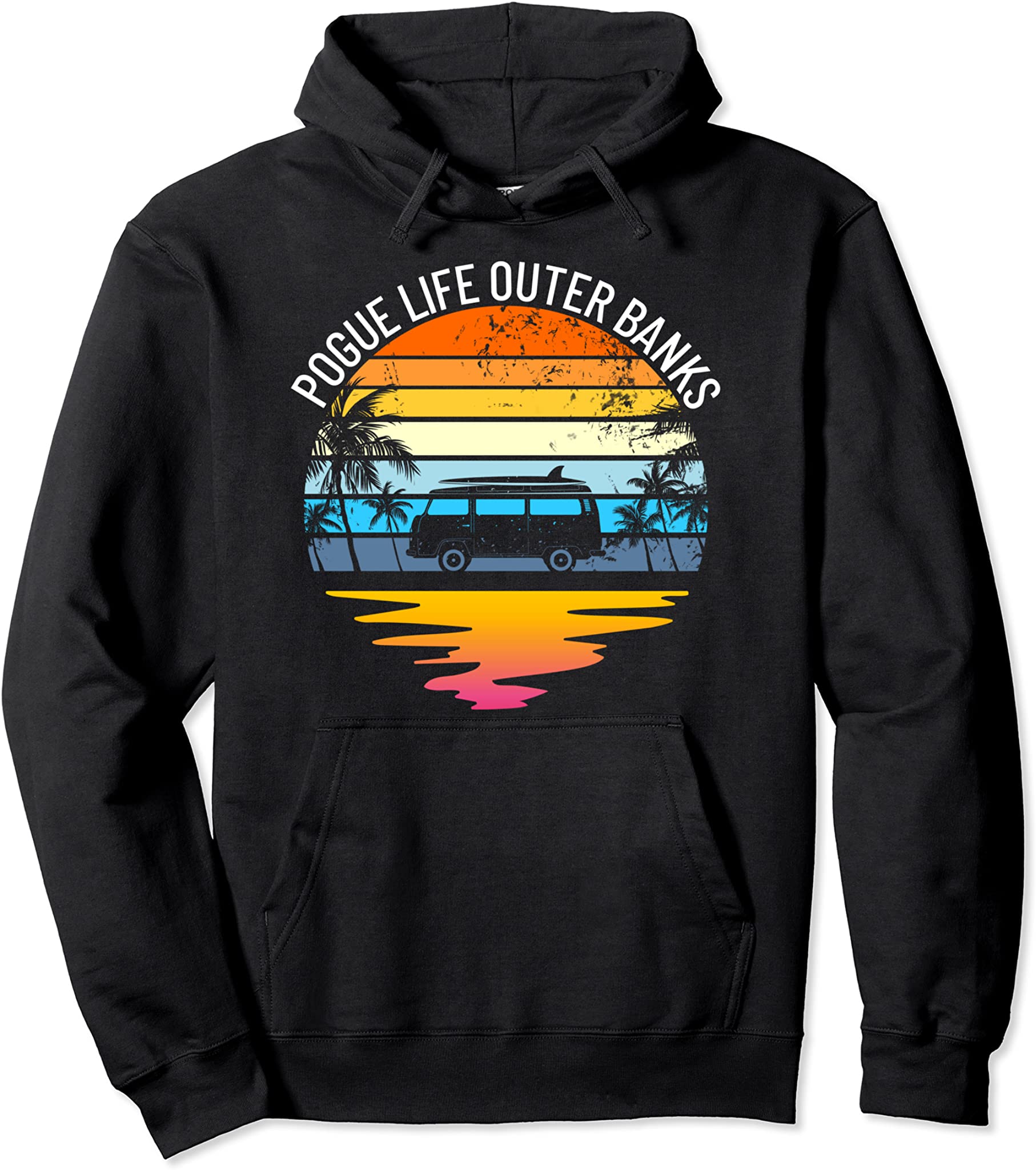 Pogue Life Outer Banks North Carolina Vacation Outer Banks Pullover Hoodie