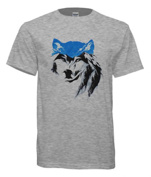 The Mountain blue RS T shirt