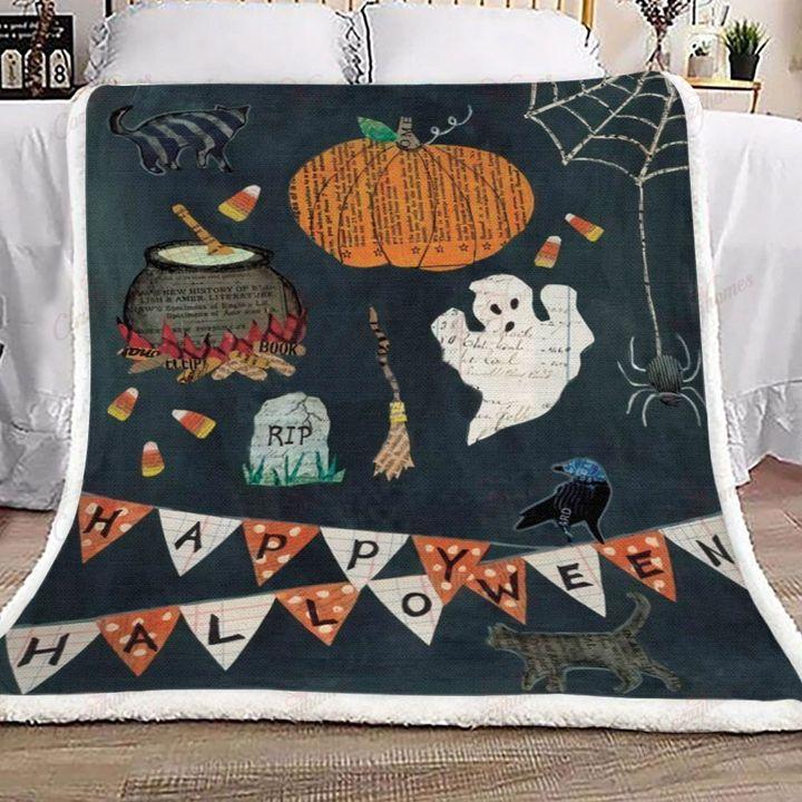 Halloween Fleece Blankets, Halloween Blanket, Halloween Throw Blanket, Halloween Fleece Blanket 11 – Blanket, 30X40, Blanket Sofa Bed