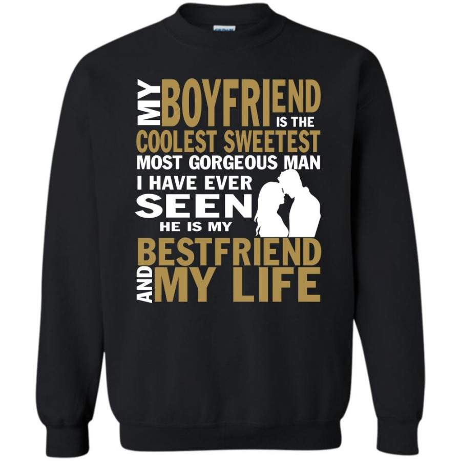 Couple T Shirt, He Is My Bestfriend Sweatshirt