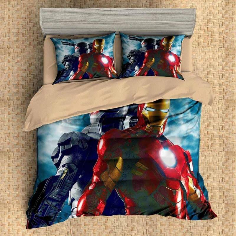 3D Customize Iron Man Bedding Set Duvet Cover Set Bedroom Set Bedlinen 8