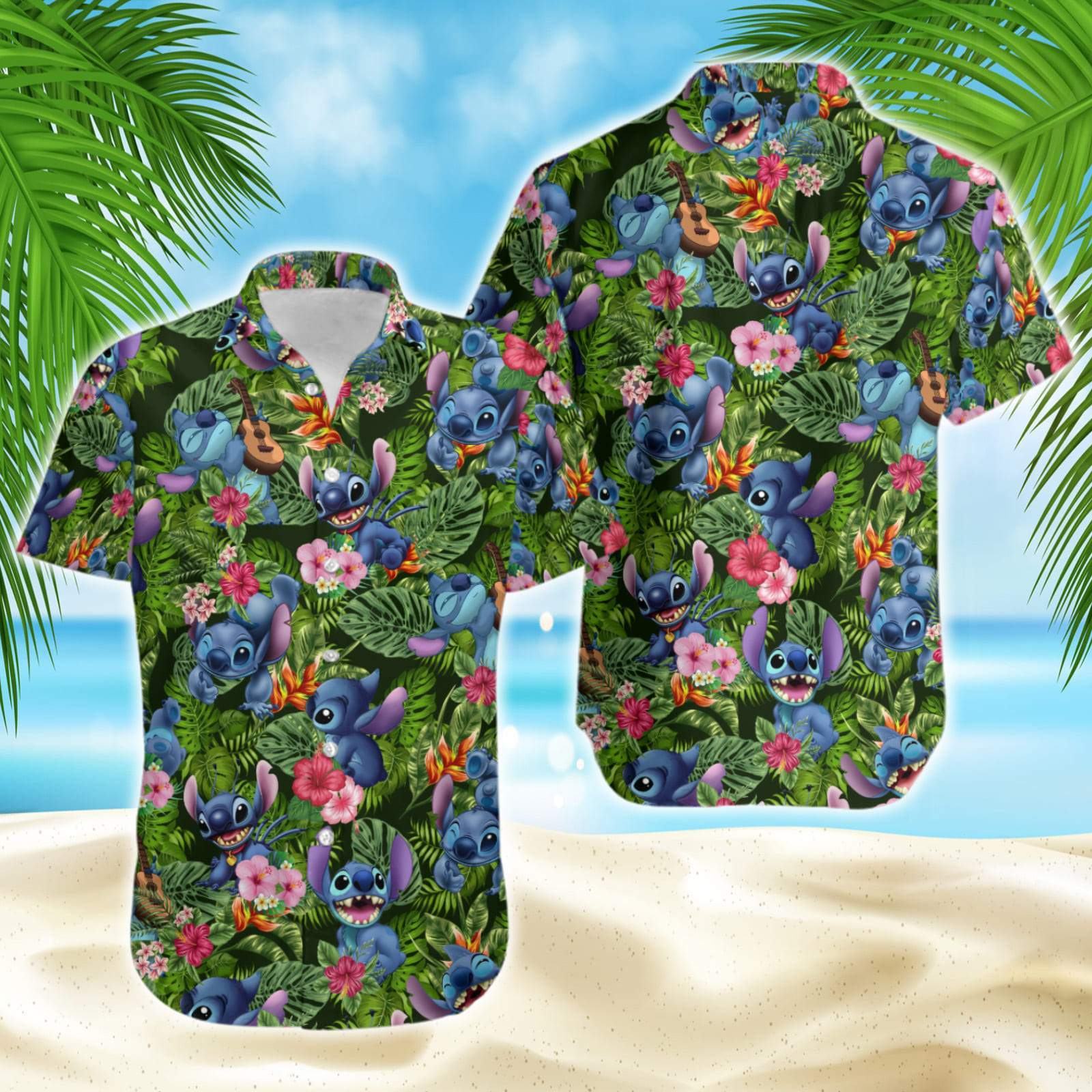 Lilo Stitch Custom Tropical Hawaii Shirt Hawaii For Women Men Hawaii Ha30749