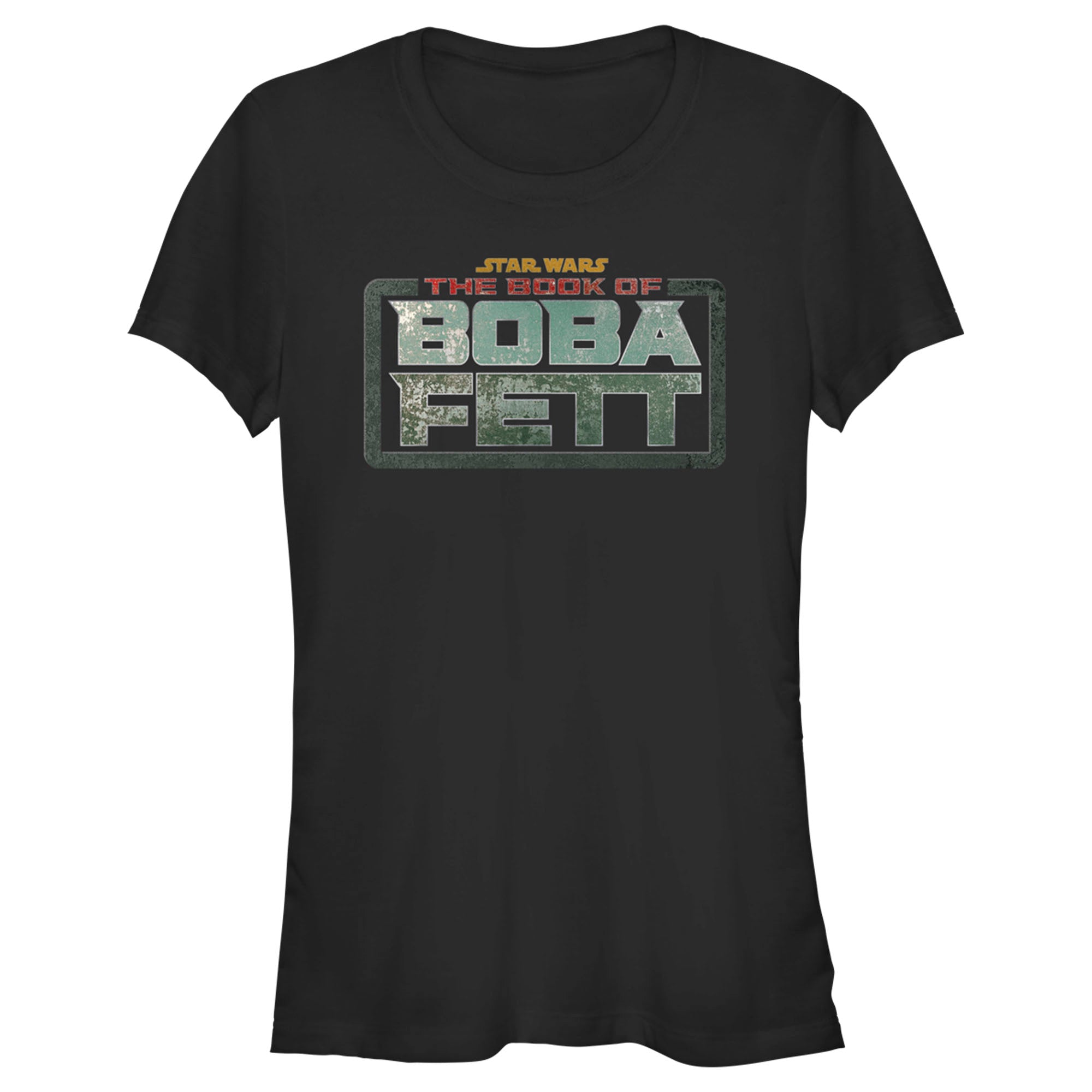 The Book Of Boba Fett Junior’S Distressed Logo  T-Shirt