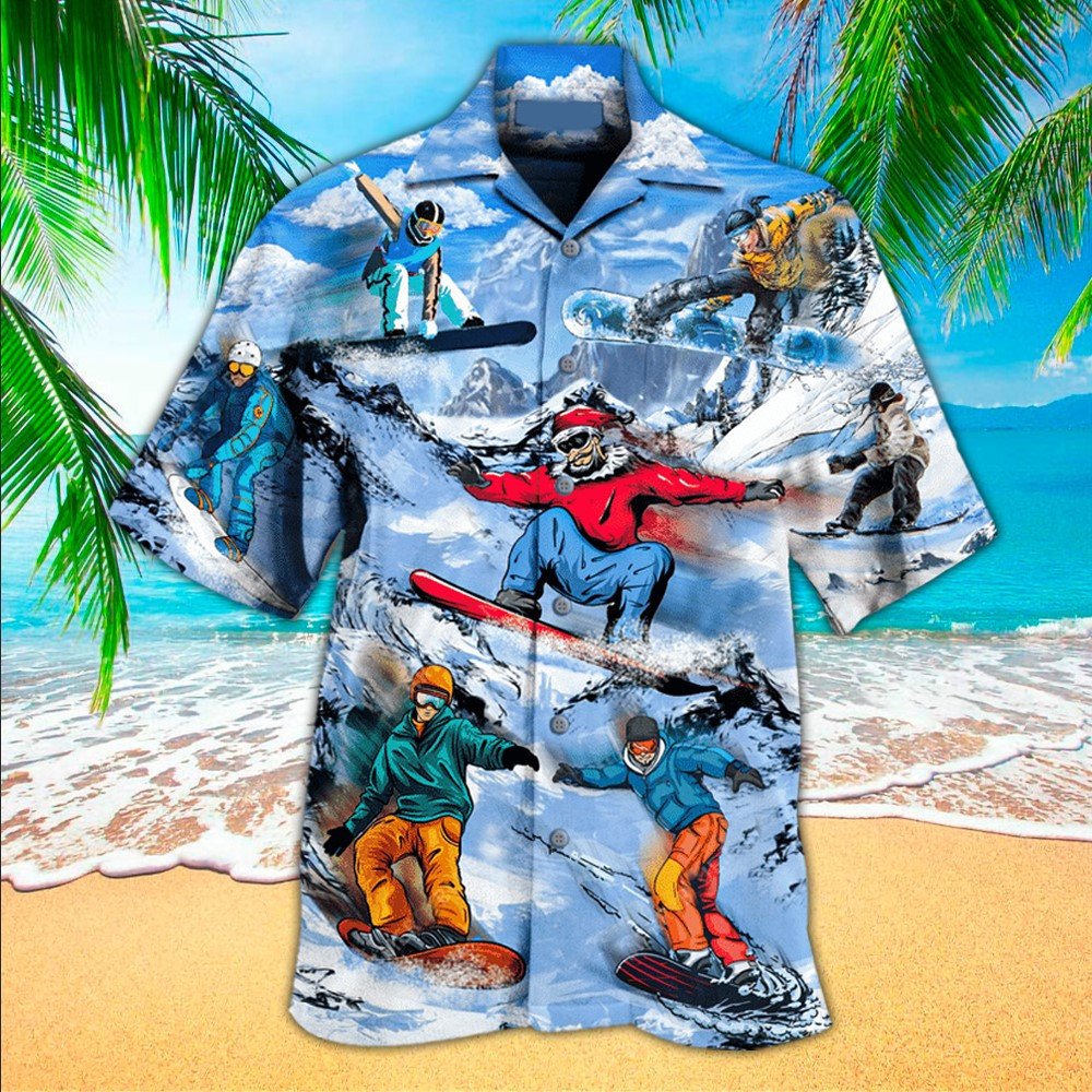 Skiing Hawaii Shirt For Aloha Ha94414