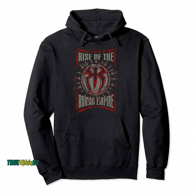 Wwe Roman Reigns “rise Of Empire” Graphic Pullover Hoodie