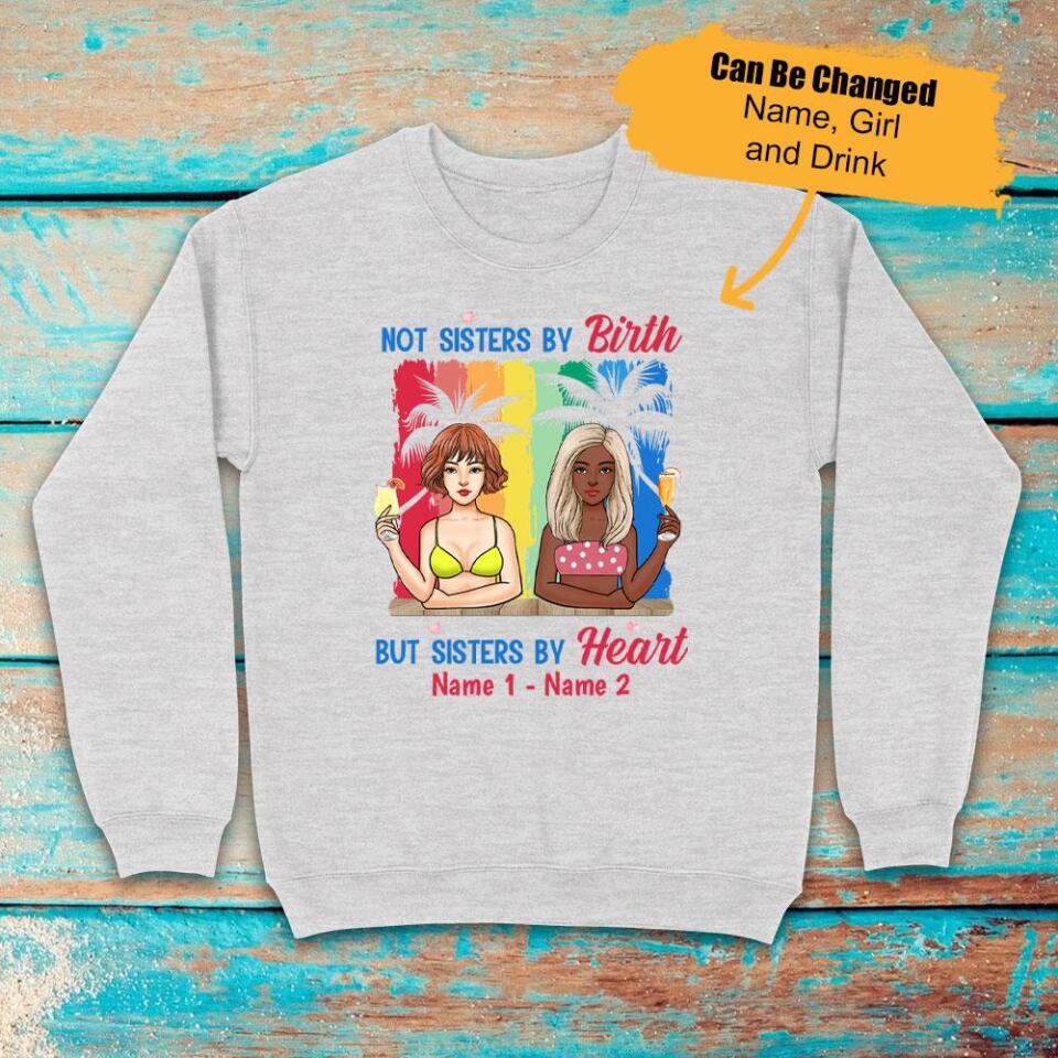 Personalized Beach Friends Sweatshirt, Best Gift For Bestie Summer Beach – Trending Personalized