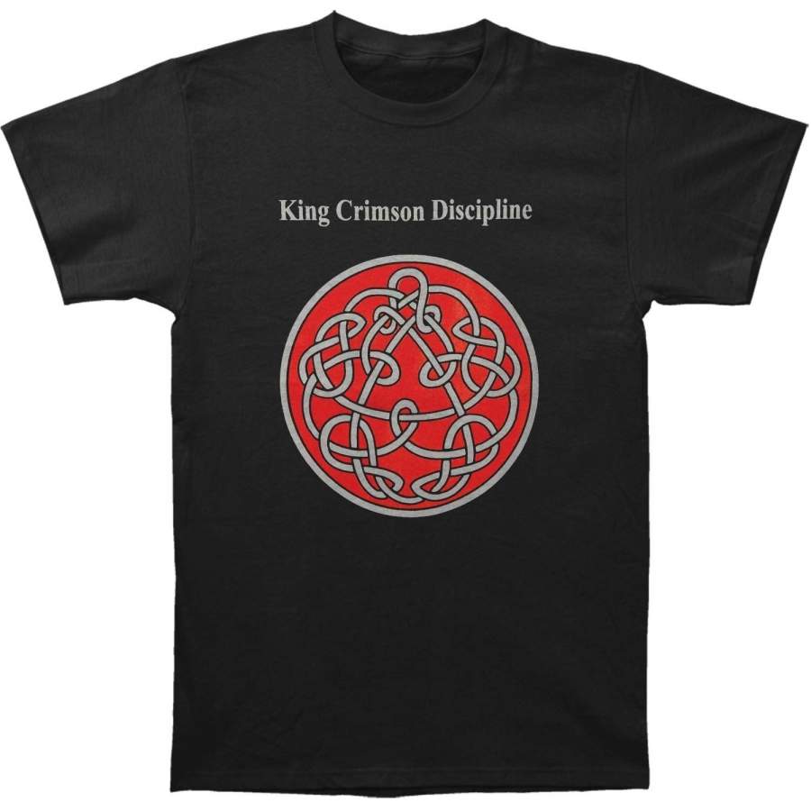 Fashion Men’s T-Shirt King Crimson Men’s Discipline Cotton T-shirt Men Casual Shirt