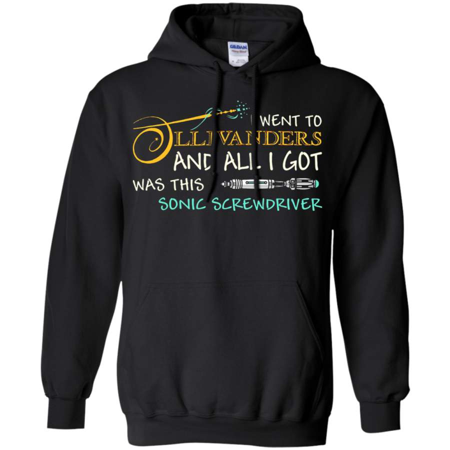 AGR I Went To Ollivander All I Got Was This Sonic Screwdriver Hoodie