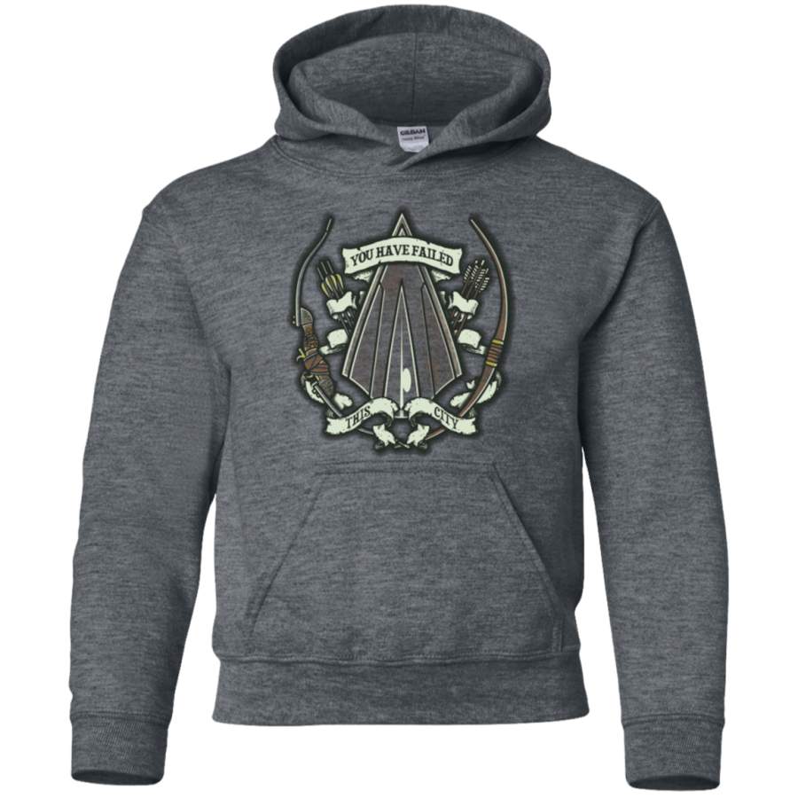 The Arrow Crest Youth Hoodie