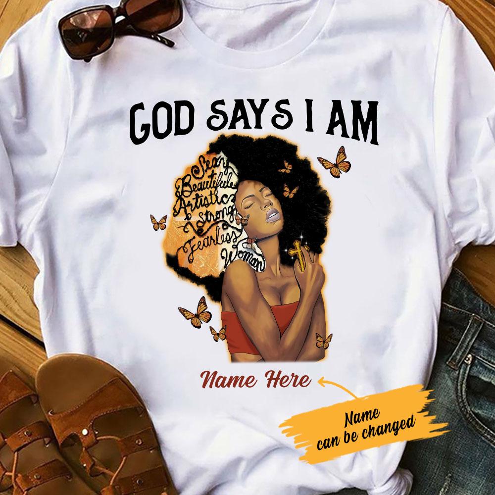 Personalized Bwa God Says T Shirt