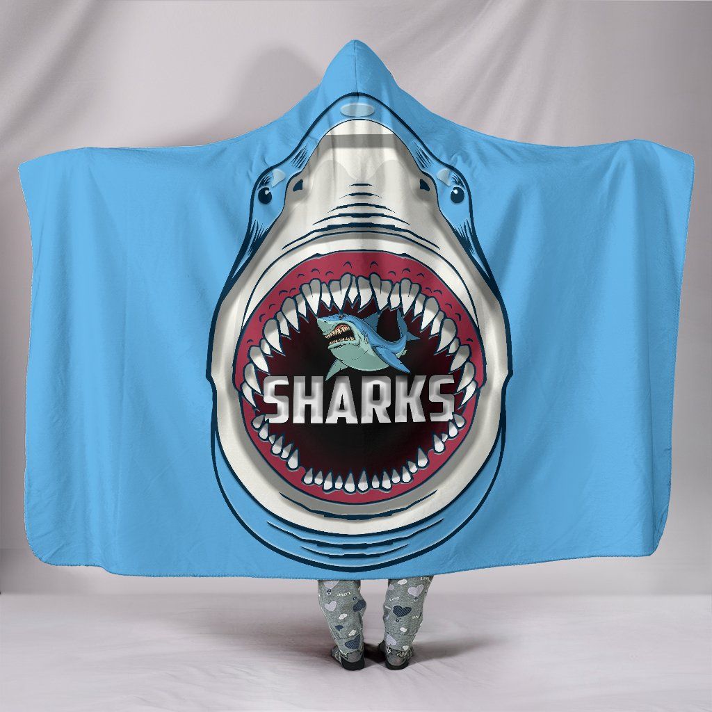 Sharks Rugby Hooded Blanket K4