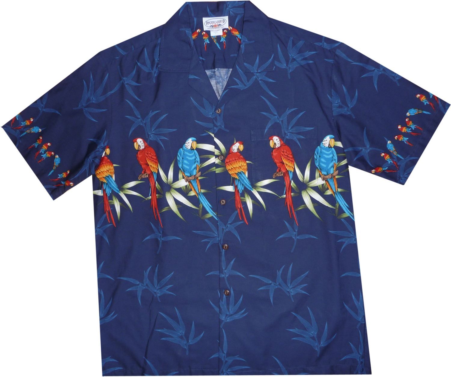 Parrot Blue Awesome Design Hawaii Shirt Ha63145