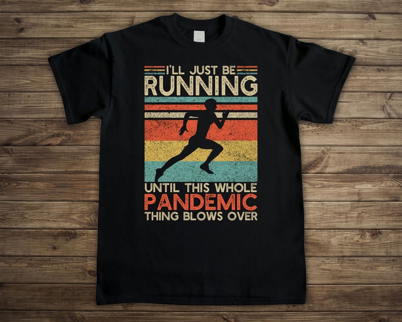 Funny Running T-shirt for Him, Vintage Running Shirt, 5k Marathon Runner Tshirt for Men, Track and Field Run Lover Gift Fitness