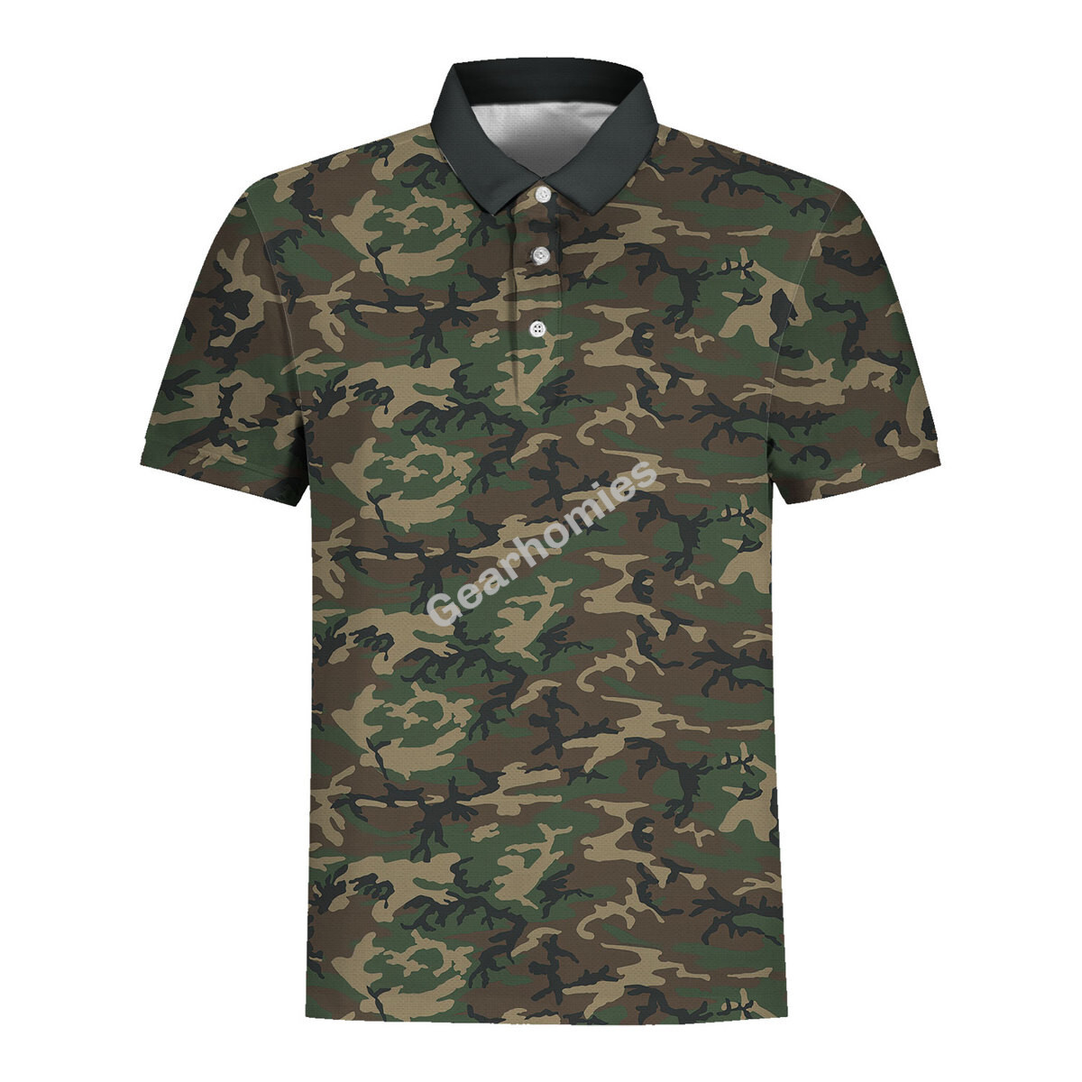 American Erdl Highland Camo Polo Shirt