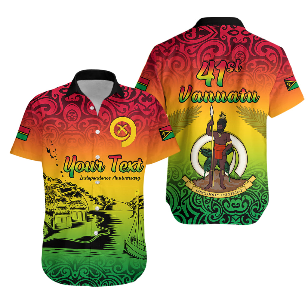 (Custom Personalised) Vanuatu Peaceful Hawaiian Shirt – Independence Anniversary Lt13