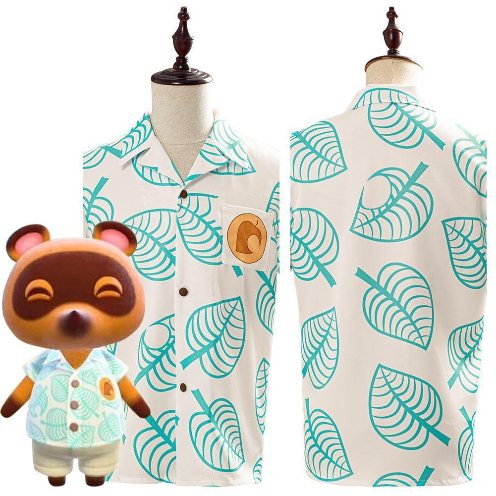 Animal Crossing Tom Nook Shirt Cosplay Costume