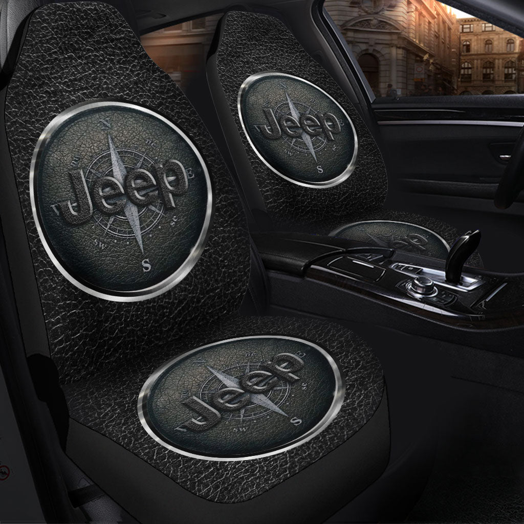 Dark Jeep Premium Custom Car Seat Covers Decor Protector