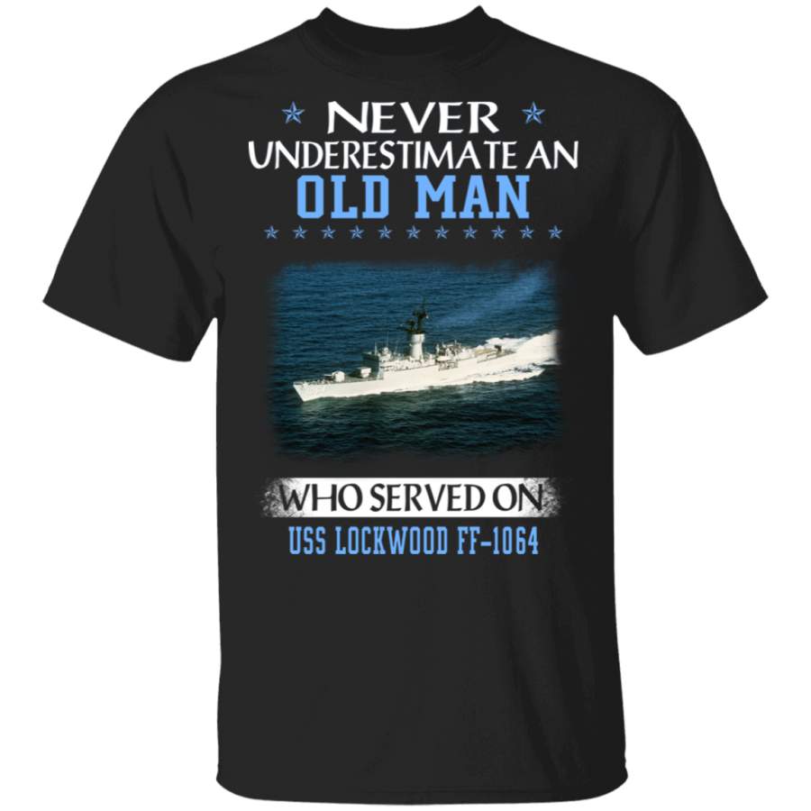 USS Lockwood FF-1064 Veterans Day Christmas Gift T-Shirt