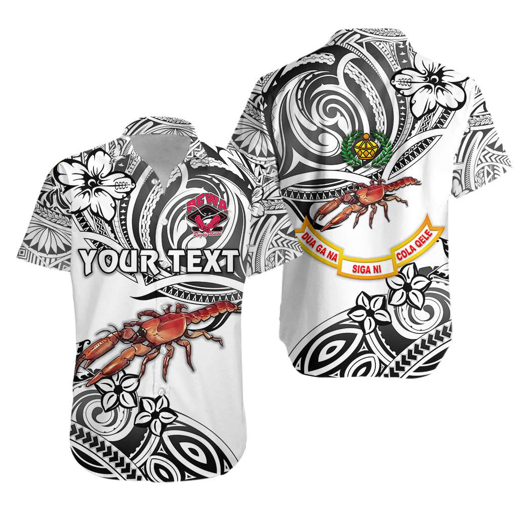 (Custom Personalised) Fiji Rewa Rugby Union Hawaiian Shirt Unique Vibes – White Lt8