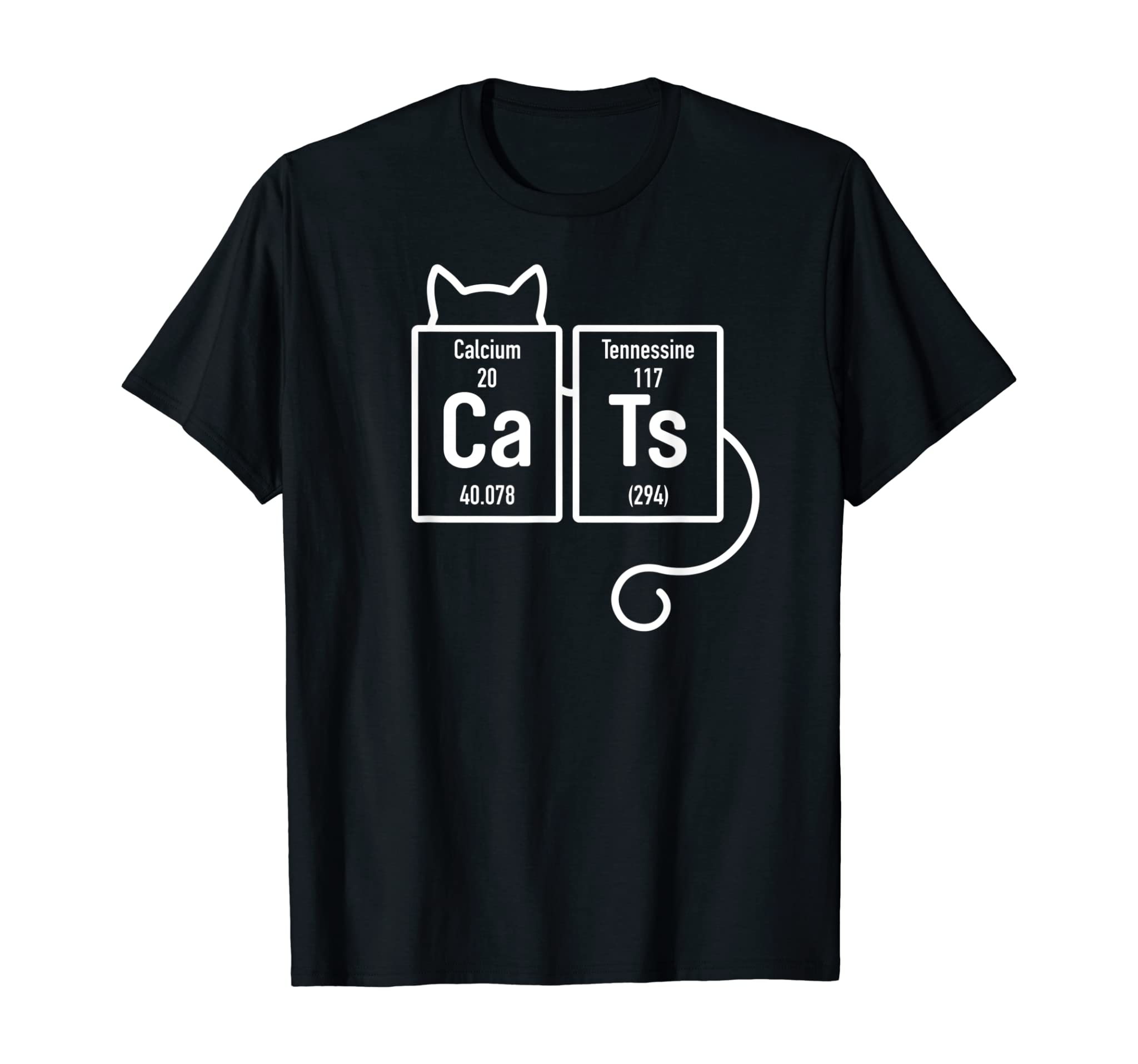 CATS | Lover Periodic Table Elements Funny Science T-shirt