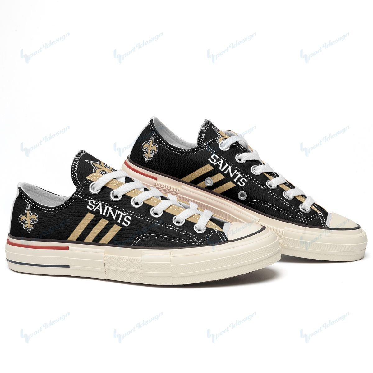 New Orleans Saints New Low Top Canvas Shoes 16