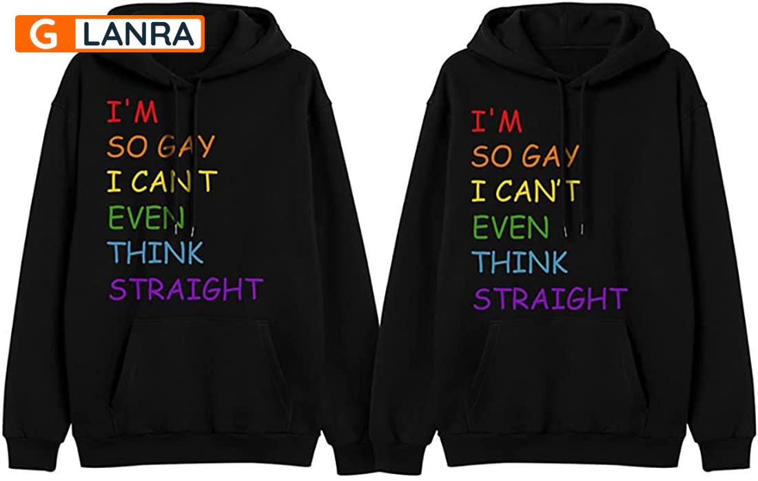 I’M So Gay I Cant Even Think Straight Hoodie, Lgbt Couple Hoodie, Matching Couple Hoodie, Lgbt Hoodie, Unisex Sweater, Sweatshirt