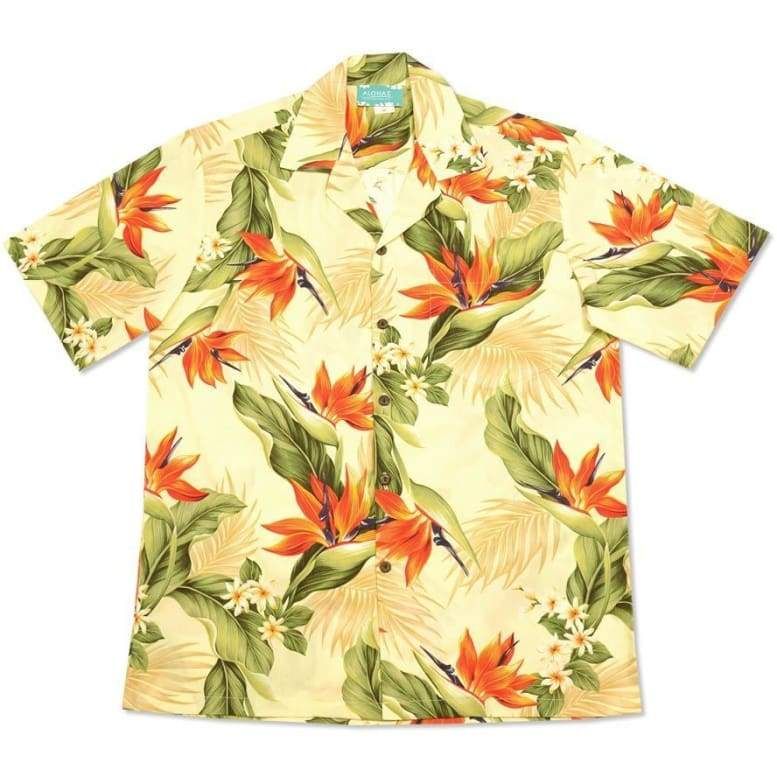 Floral Yellow High Quality Hawaii Shirt Ha64650